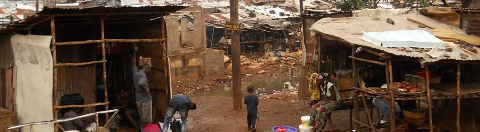 A village in Sierra Leone