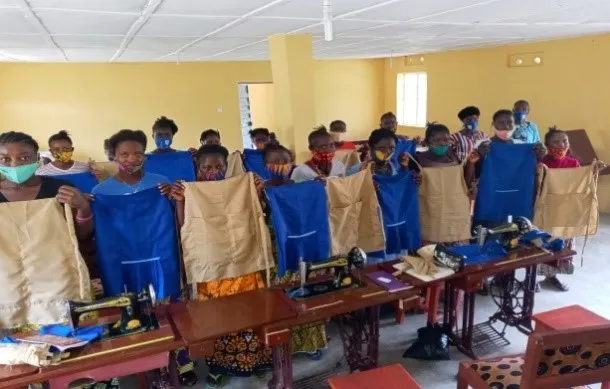 Students first uniforms displayed